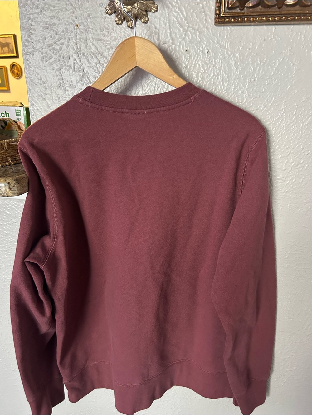 The North Face Crewneck Sweatshirt - Maroon - Picture 5 of 5